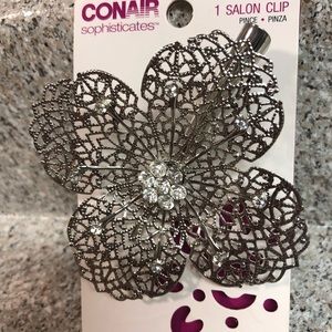 Flower hair clip